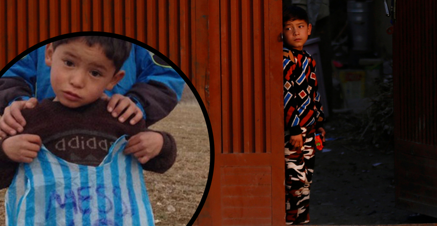 Dječaku u Messijevom dresu od vrećice talibani prijete da će ga isjeći